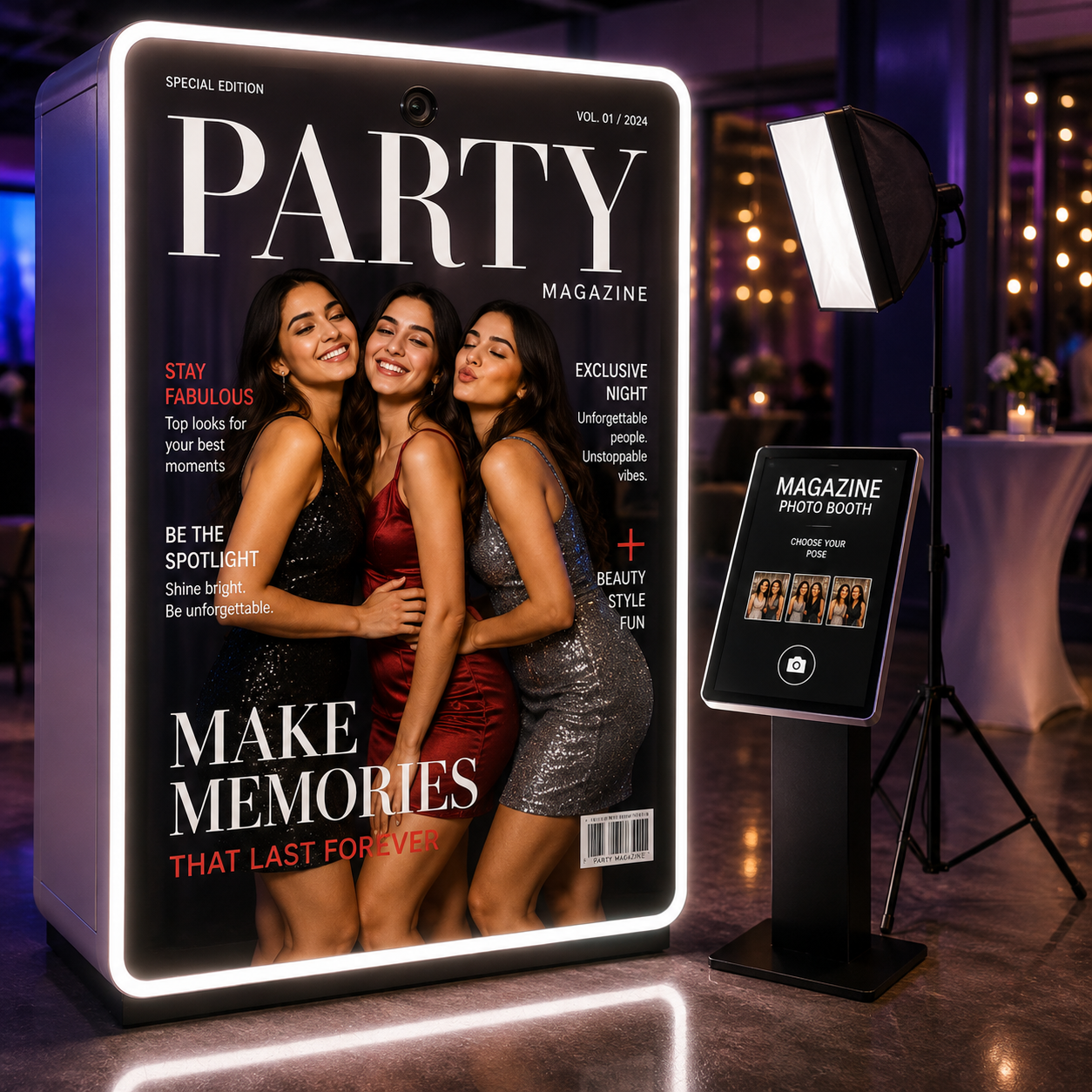 magazine photo booth​